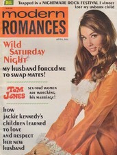 MODERN ROMANCES 4 1970 Jackie Kennedy's children; Tom Jones