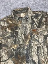 Vintage Woolrich Camo Realtree Hunting Outdoor Shirt Men’s Size Medium