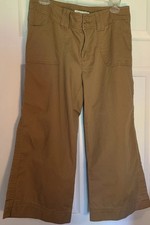 Vintage Lee Cropped Pants 9/10M, Flat Front , Super Soft, Great Fit Cotton