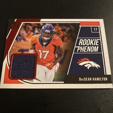 2018 Panini Donruss - Rookie Phenom Jerseys DaeSean Hamilton #38 (MEM, RC)
