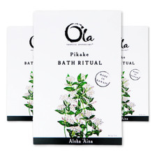 Ola Tropical Apothecary Pikake Scented Bath Hawaiian Sea Salt Rituals 3 Pack -