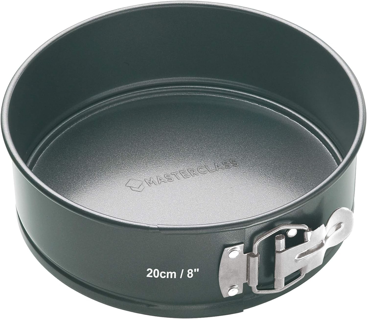 MasterClass 20cm Non-Stick Springform Cake Tin Loose Base PFAS-Free Carbon - Image 3