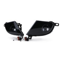 Klarglas Nebelscheinwerfer Set Schwarz Smoke FüR BMW E60 E61 LCI Facelift 07-10