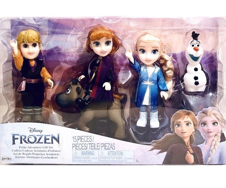 Disney Frozen Deluxe Petite Doll Gift Set - Includes Anna, Elsa, Kristoff...