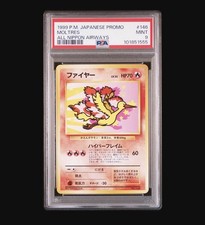 1999 Pokemon Moltres Promo Card #146 PSA 9 Mint Japanese ANA