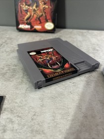 Swords and Serpents (Nintendo NES, 1990) Complete CIB Box Manual Poster Insert