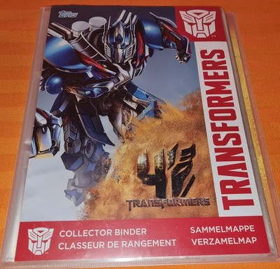 107 Sammelkarten Transformers Collectors Album Topps Sammlung Holo Glitzer 2014