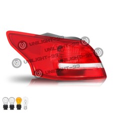 For 2015 2016 2017 2018 Ford Focus Sedan 4-door Driver Side Tail Light W Bulbs For 2015 2016 2017 2018 Ford Focus Sedan 4-door Driver Side Tail Light W Bulbs