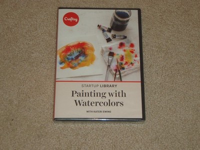 Great Courses Startup Library: Painting with Watercolors Kateri Ewing dvd Ne...