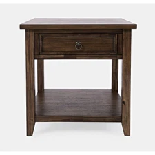 Bakersfield Mission Style  End Table with Drawer