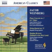 Osorio Rickenbacher - J Weinberg Pno Cto No 2 - Cd - G3Z