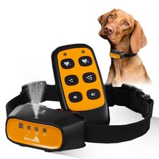 My Pet Command 2 in 1 Citronella Dog Anti bark training collar Auto and Remot...