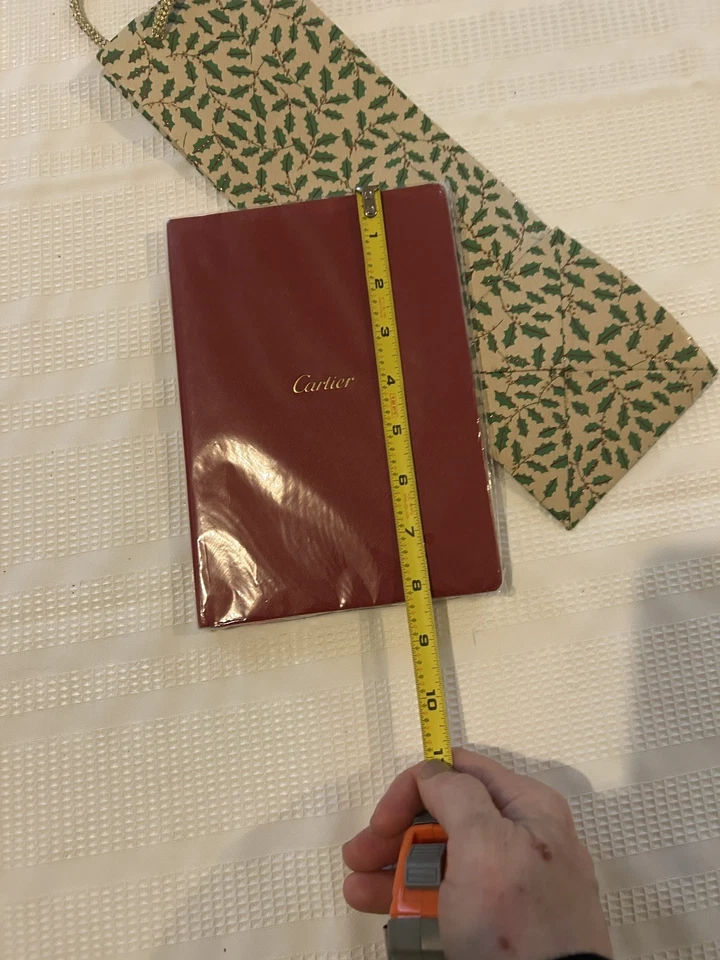 Cartier Classic Red Diary Notebook - Image 3 of 4
