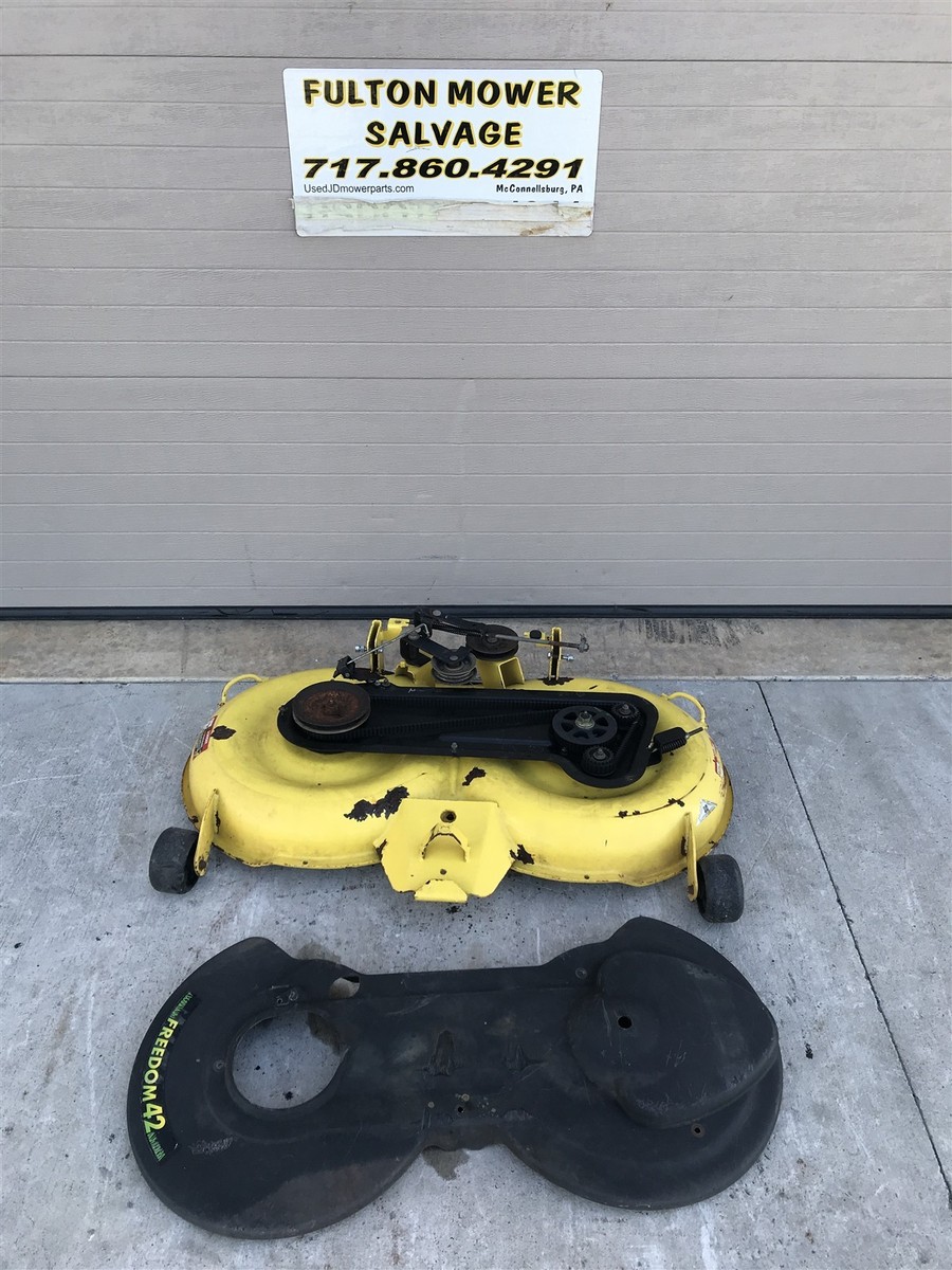 JOHN DEERE 42 FREEDOM MOWER DECK LT133 LT150 LT155 LT160 LT166