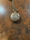Non working pocket watch. Moulin Quartz Half Hunter Pocket Watch White Dial — photo 1