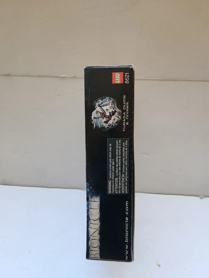 LEGO Bionicle 8621 Turaga Dume & Nivawk - Juego 2004 sellado de fábrica - Raro. Foto 3 de 4