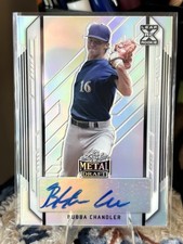 2021 LEAF METAL DRAFT BUBBA CHANDLER RC AUTO #BA-BC1 PITTSBURGH PIRATES