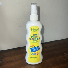 Vintage Johnson  s Kids No More Tangles Tears Spray Detangler 10oz Bottle HTF
