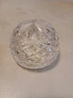 Vintage OLD MARK WATERFORD CRYSTAL ALANA PATTERN DOMED PAPERWEIGHT