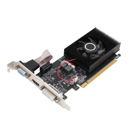 Graphics Card 1GB DDR3 128bit PCI Express 2.0 X 16 DVI VGA HD Multimedia⊹ - Picture 22 of 24