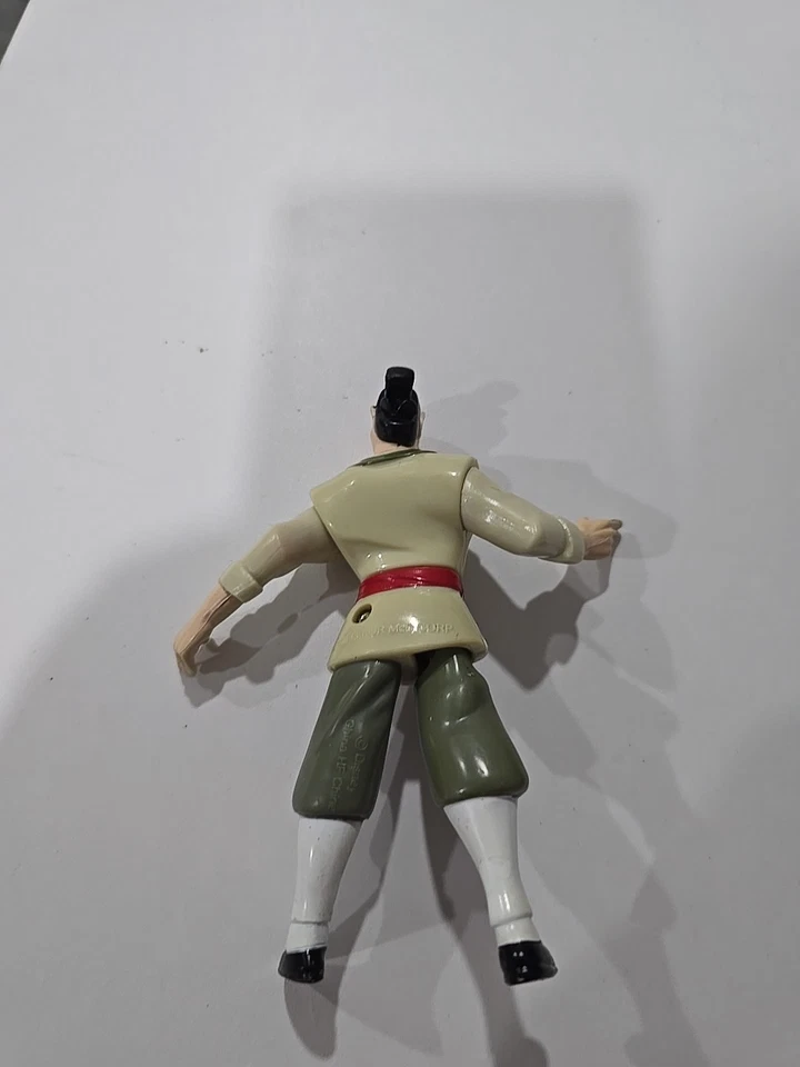 Muñeca Disney Príncipe Li Shang Figura Pastel Toppers McDonald's Happy Meal Juguete Foto 3 de 4