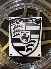 Porsche Crest 3d Art Sign Wall Desk Decor Porsche Collector Gift For Boyfriend