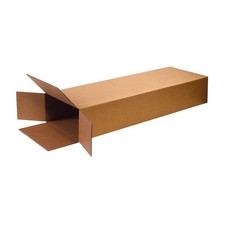 Large 5-Pack Cardboard Shipping Boxes 18"L x 6"W x 45"H - Perfect for Packing