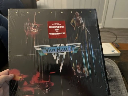 Van Halen Self Titled S/T Lp EX Vinyl 1978 1st Press Shrink/Hype/Insert VG+