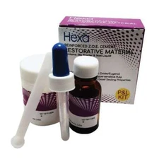 Hexa Restorative Material Z.O.E. Cement - 38g Powder and 14ml Liquid