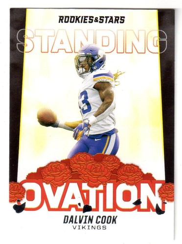 2021 Panini Rookies & Stars DALVIN COOK 'STANDING OVATION' INSERT CARD! VIKINGS