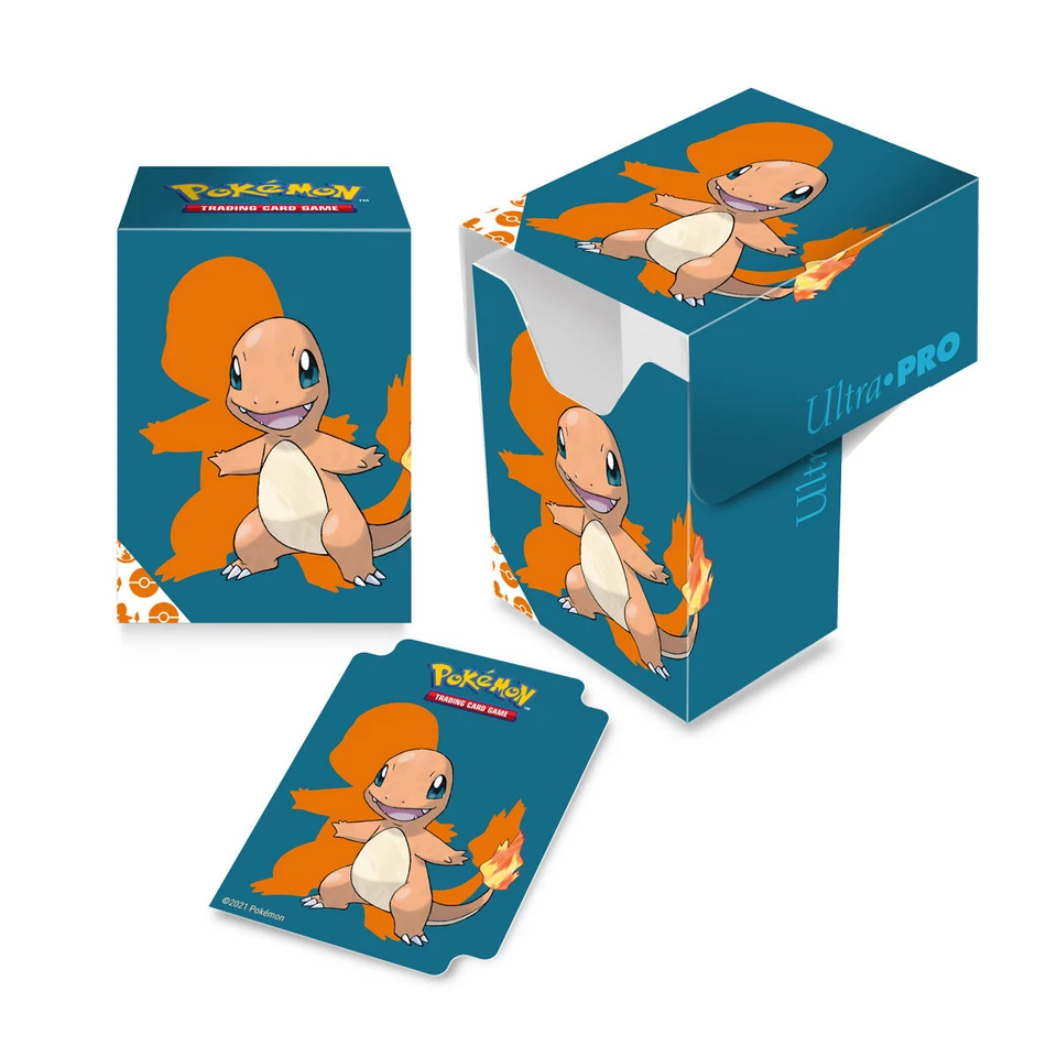Pokémon Charmander / Glumanda Card Case / Deck Box für 75 Karten NEU/OVP - Bild 1 von 1