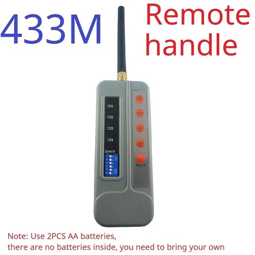 Interruptor de retroalimentación LED 433M 868M 4CH inalámbrico bidireccional FSK - Imagen 12 de 17