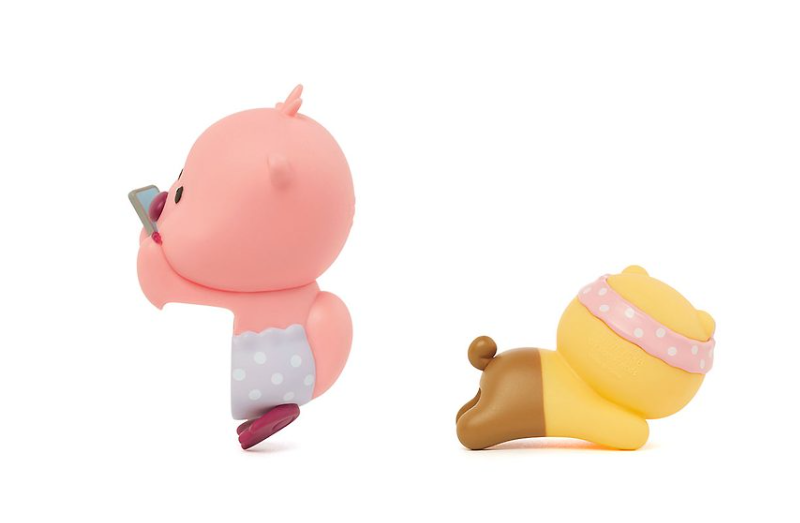 ◆kakao◆ Kakao Friends x Chiikawa Silicon Charm Jibbitz Shoe Buckles