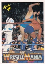 1990 Classic WWF  Wrestlemania #119 Hacksaw Jim Duggan / Earthquake
