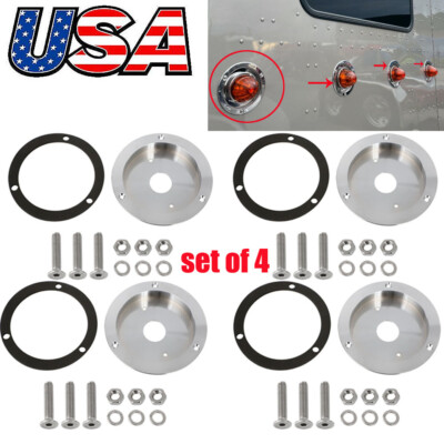 4 Set Watermelon Light Bunk Adapter Kit Fits Any 4'' hole 79731 Light Bracket
