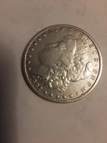 #173--1882 P Morgan Silver Dollar VF Very Fine $1 US Coin