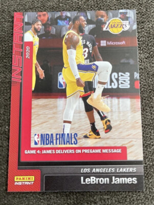 LeBron James 2020 Panini LA Lakers NBA Champions #25