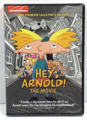 Hey Arnold The Movie / Nickelodeon 1990s Animated Cartoon TV Series / DVD New