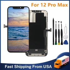 US For iPhone 12 Pro Max LCD Display Touch Screen Digitizer Assembly Incell Tool