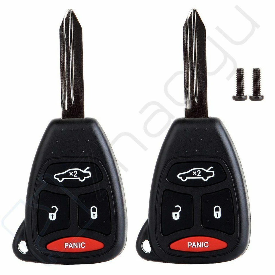 2 para Chrysler 300 Jeep Grand Cherokee 2005 2006 sistema de entrada remota sin llave Foto 2 de 4