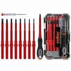 HORUSDY 1000v Insulated Screwdriver Set 10PC All-in One Magnetic Tip Elactrician
