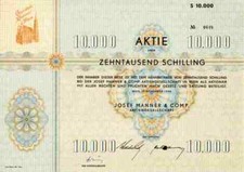 Josef Manner AG 1956 Wiedeń Austria Napoli Gentorfer Walde Candita 10 000 ÖS