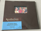 Recollections Scrapbook Album 12 x 12 Brown fabric 10 Pages Expandable New