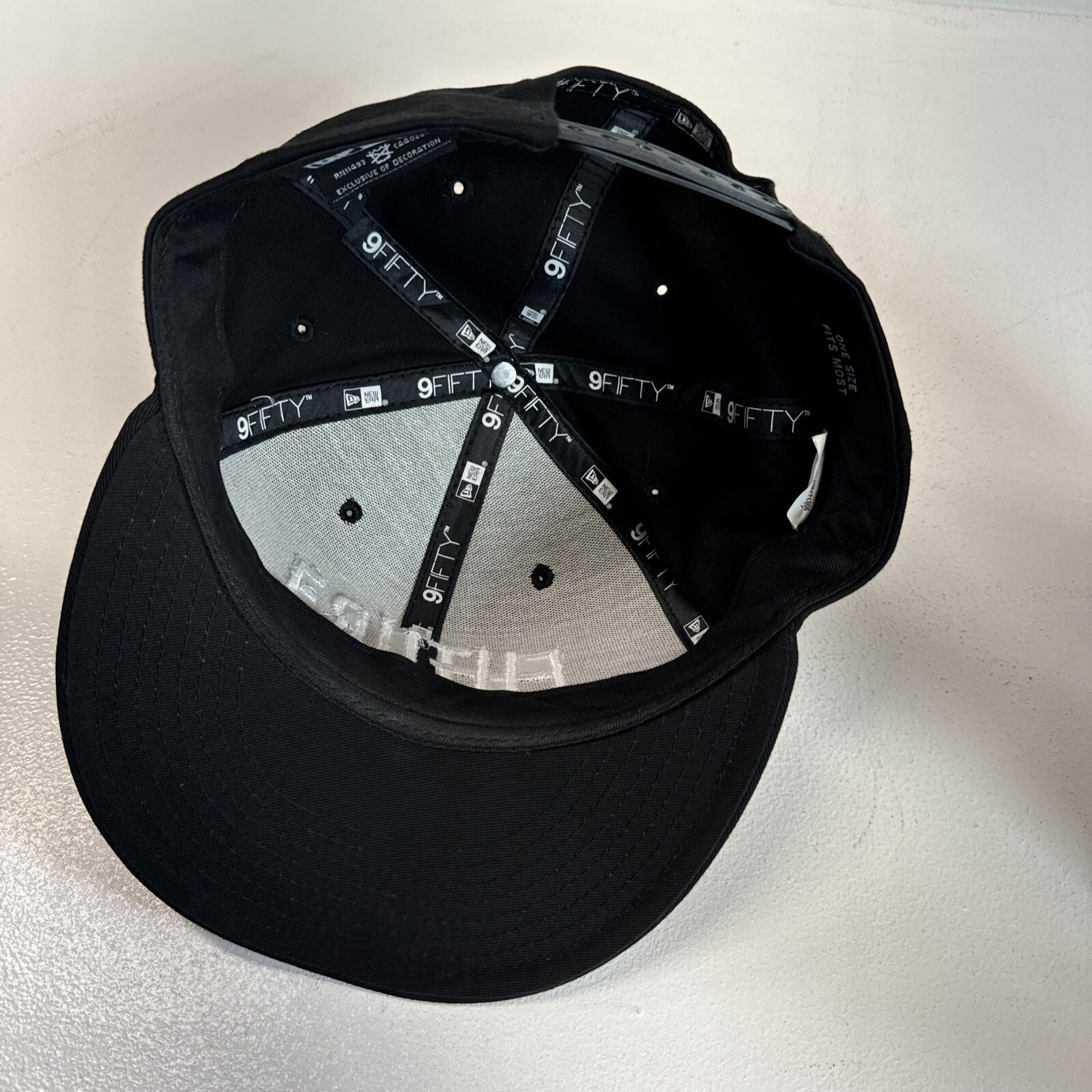 Future Backwards E 9fifty New Era SnapBack Hat Bl… - image 8