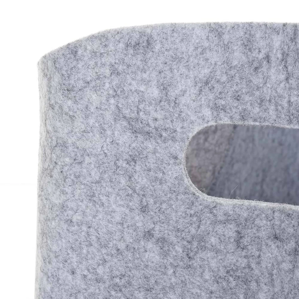 Filzkorb HWC-C35, Korb Filztasche Aufbewahrungskorb Deko 12l, 26l oder 40l - Bild 3 von 4