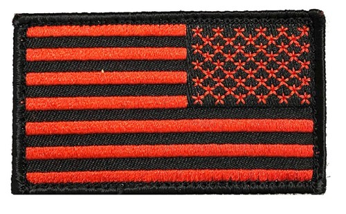 Tactical USA Flag Patch ACU BDU Forest Desert Hook and Loop Backing Patch - 第 20/24 張圖片