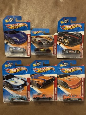 Lot Of 6 - Hot Wheels - Thrill Racers  12 (2012)