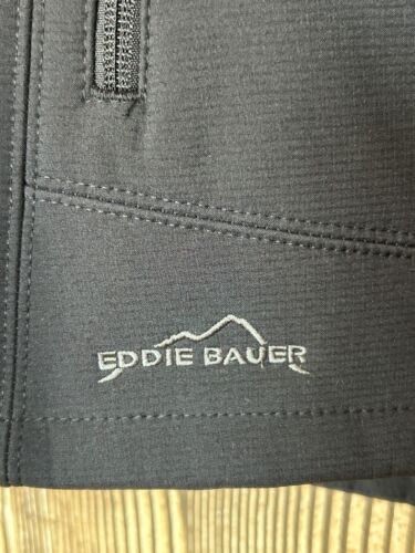Eddie Bauer Women's Rugged Ripstop Softshell Jacket Bionano Logo Black Sz M NWT - Picture 3 of 13