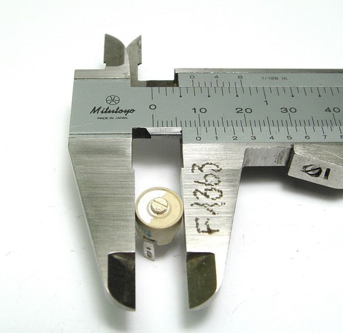 10x Trimm-Kondensator, Kapazitäts-Trimmer, Scheibentrimmer, 3/12, Lötösen, NOS - Picture 2 of 2