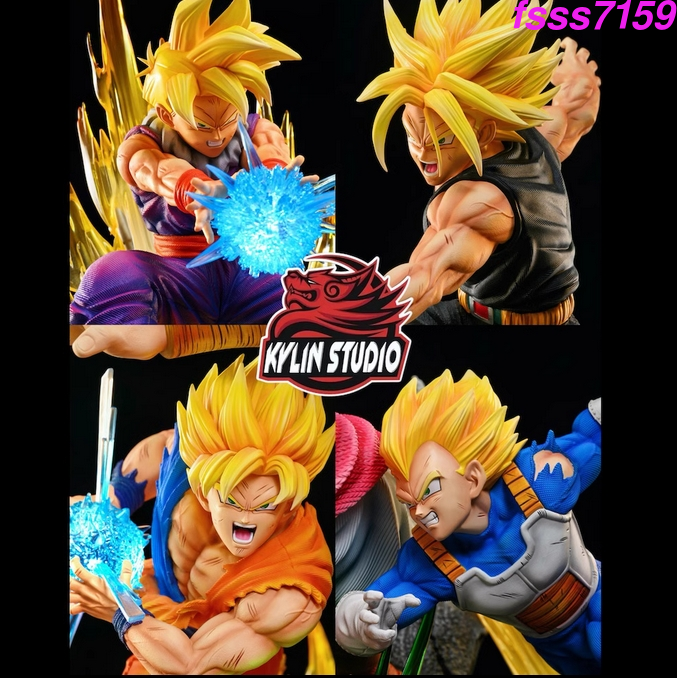 KYLIN Studio Dragon Ball Broly vs Trunks Resin Statue in stock H